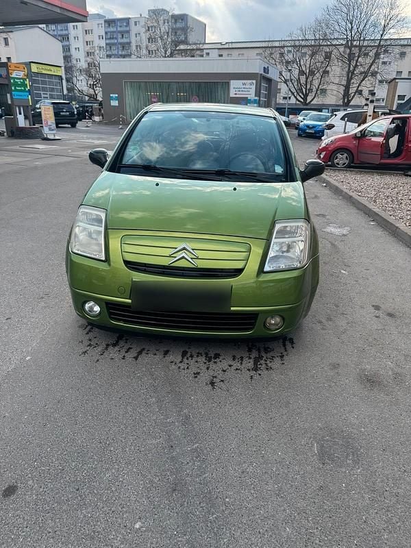 Gebraucht Citroën C2 60 PS (44 kW) 2005 Grün Kleinwagen