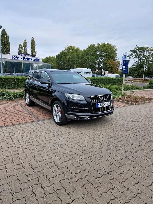 Schwarz Gebraucht 2014 Audi Q7 S-Line SUV | 16.500 € (Superpreis) - Bild 1/4