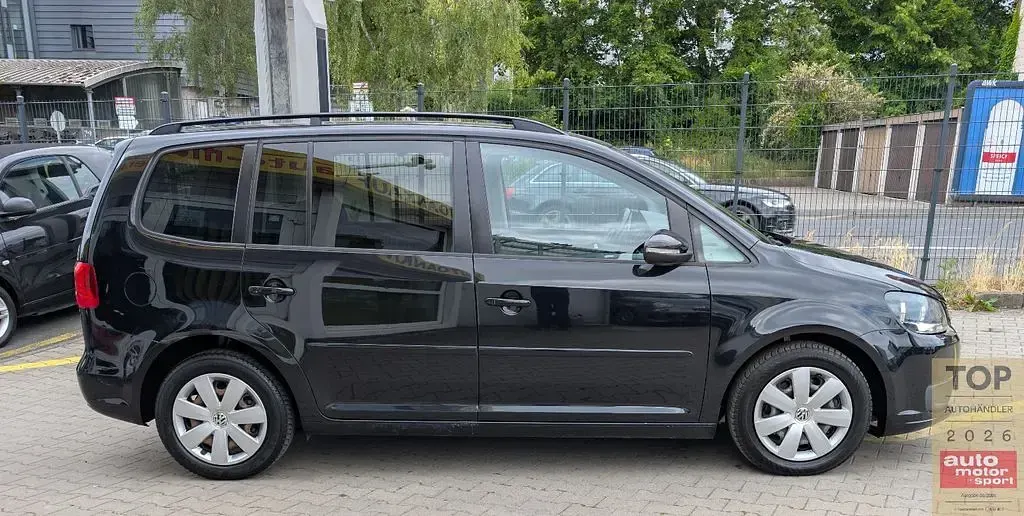 Gebraucht VW Touran 140 PS (102 kW) 2012 Schwarz Van / Kleinbus