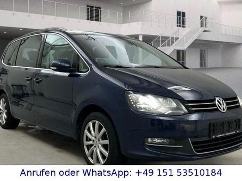 Gebraucht VW Sharan Highline 170 PS (125 kW) 2013 Blau Van / Kleinbus