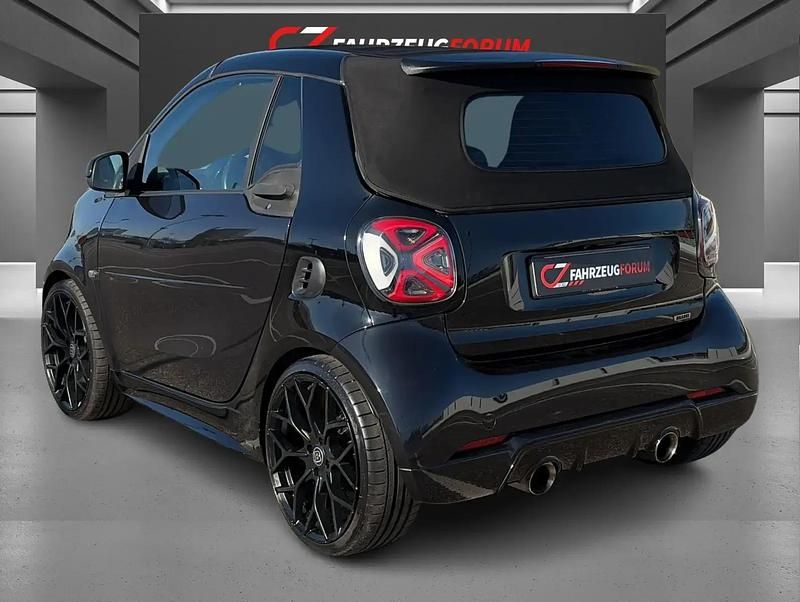 Gebraucht Smart ForTwo Cabrio Brabus 90 PS (66 kW) 2019 Schwarz Cabrio