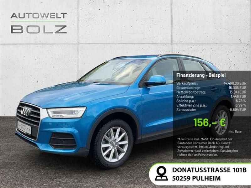 Gebraucht Audi Q3 Advanced 150 PS (110 kW) 2015 Blau SUV