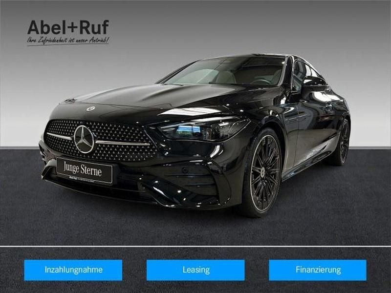 Lack obsidianschwarz (metallic) Gebraucht 2024 Mercedes 200 AMG Coupé | 53.449 € (Teuer) - Bild 1/4