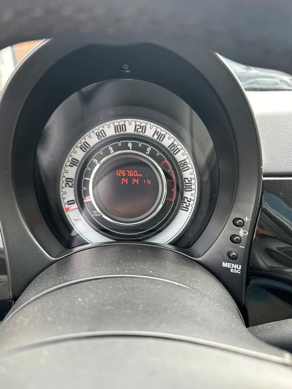 Gebraucht Fiat 500 Lounge 69 PS (50 kW) 2012 Schwarz Kleinwagen