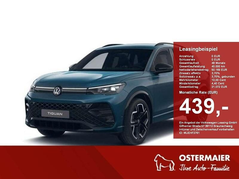 Nightshade blue Neu 2026 VW Tiguan R-line SUV | 55.679 € - Bild 1/4