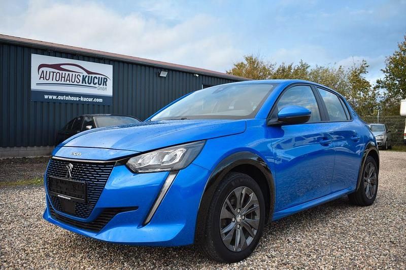 Blau Gebraucht 2021 Peugeot e-208 Active Kleinwagen | 14.995 € (Fairer Preis) - Bild 1/4