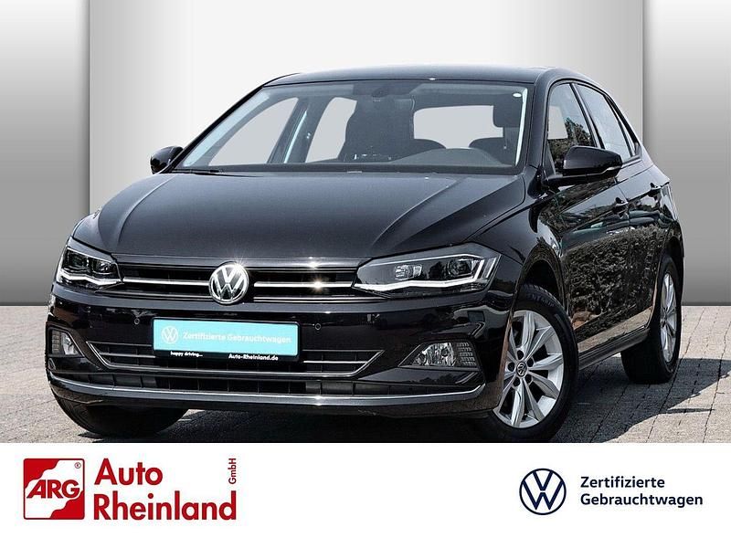 Schwarz Gebraucht 2018 VW Polo Highline Kleinwagen | 14.341 € (Fairer Preis) - Bild 1/4