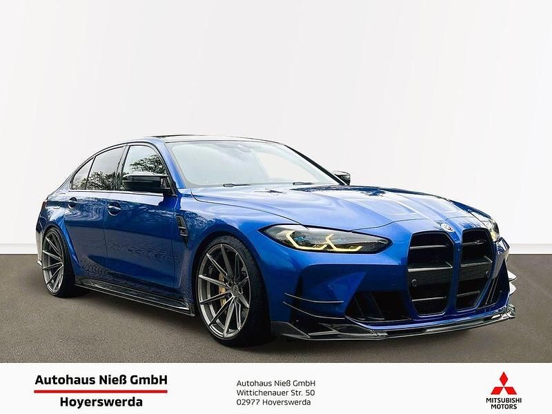 Blau Gebraucht 2022 BMW M3 Competition Edition Limousine | 89.990 € - Bild 1/4