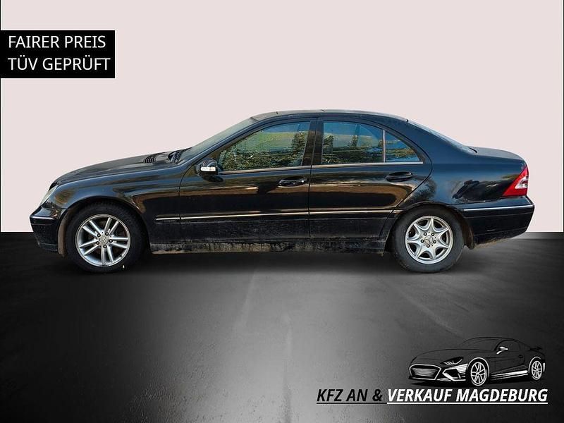 Schwarz Gebraucht 2001 Mercedes C320 Limousine | 990 € (Superpreis) - Bild 1/4