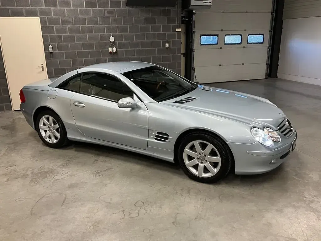 Gebraucht Mercedes SL350 245 PS (180 kW) 2003 Silber Cabrio