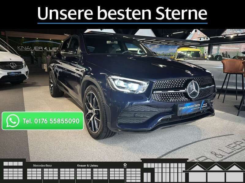 Cavansitblau Gebraucht 2020 Mercedes GLC300 AMG line SUV | 47.660 € (Teuer) - Bild 1/4