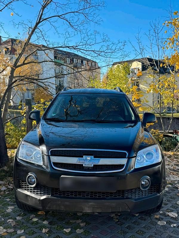 Schwarz Gebraucht 2007 Chevrolet Captiva SUV | 2.450 € (Superpreis) - Bild 1/4