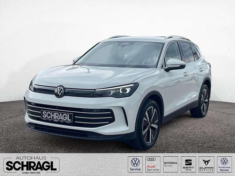 Pure white Gebraucht 2024 VW Tiguan Elegance SUV | 38.490 € (Fairer Preis) - Bild 1/4