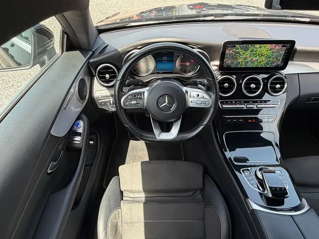 Gebraucht Mercedes C300 AMG line 245 PS (180 kW) 2021 Schwarz Coupé
