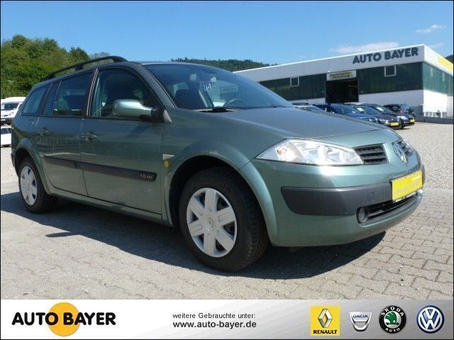 Gebraucht Renault Mégane GrandTour 113 PS (83 kW) 2003 Grün metallic Kombi