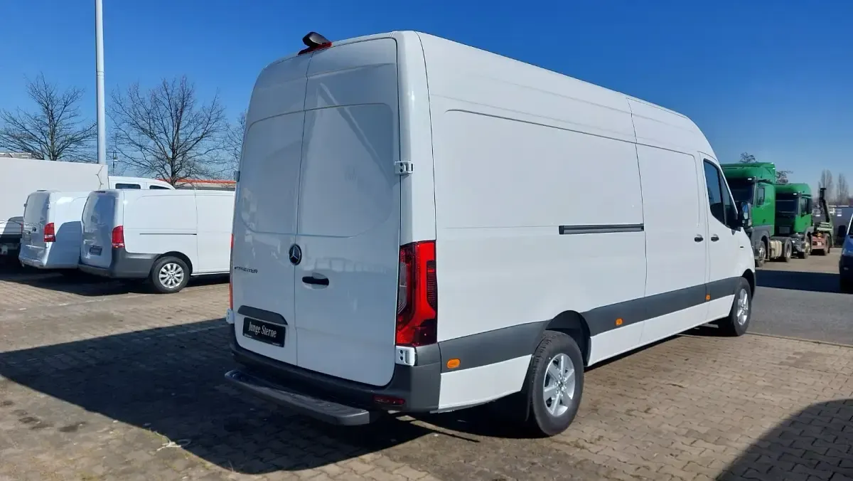 Nowe Mercedes E-Sprinter 80 kW (109 KM) 2025 Biały Van