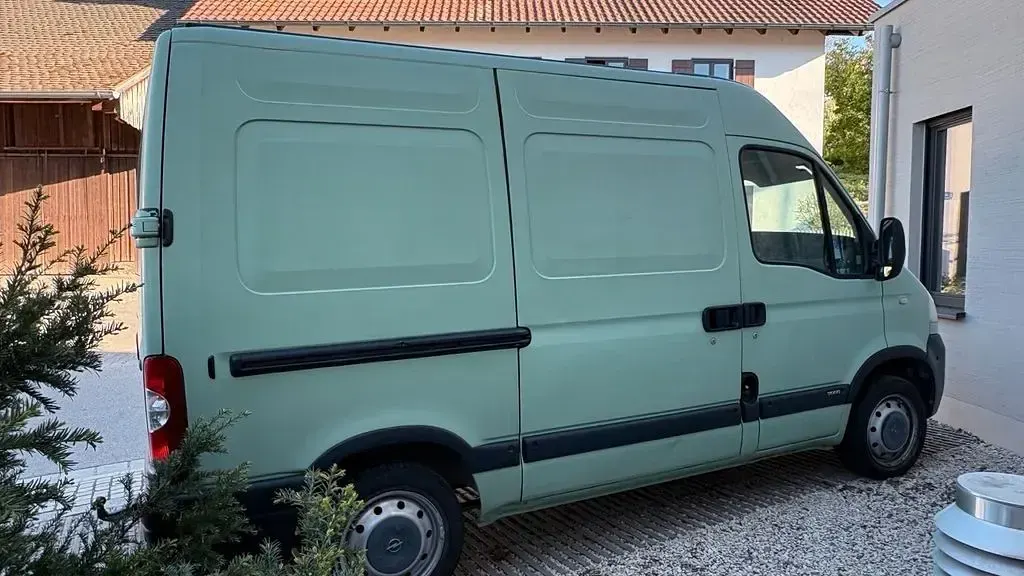Gebraucht Opel Movano 163 PS (119 kW) 2009 Grün Van / Kleinbus