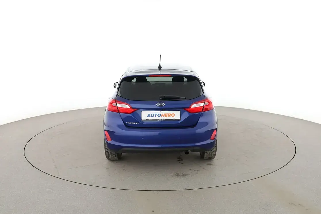 Gebraucht Ford Fiesta Titanium 2018 Blau Kleinwagen
