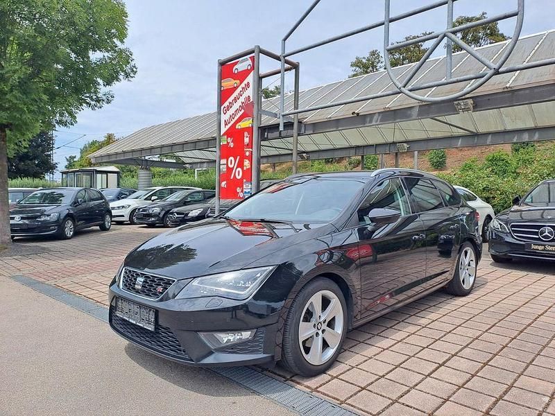 Schwarz Gebraucht 2016 Seat Leon ST FR Sport Kombi | 6.950 € (Fairer Preis) - Bild 1/4