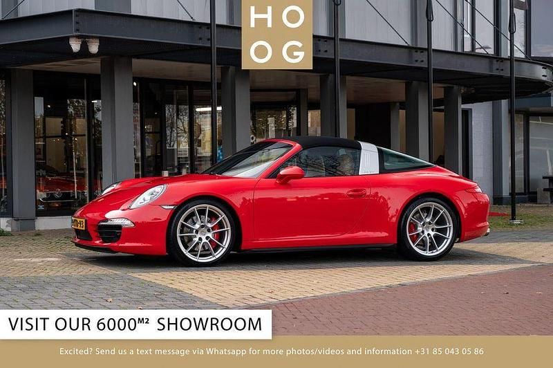 Gebraucht Porsche 911 Targa 4S 400 PS (294 kW) 2014 Rot Cabrio
