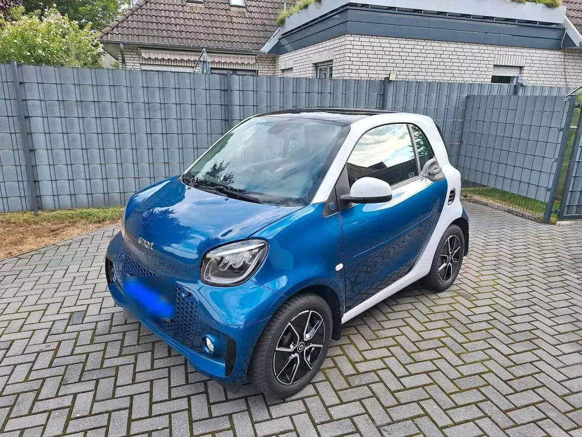 Gebraucht Smart ForTwo Electric Drive 60 kW (82 PS) 2020 Blau Coupé