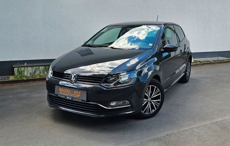 Grau Gebraucht 2016 VW Polo Allstar Kleinwagen | 6.999 € (Guter Preis) - Bild 1/4