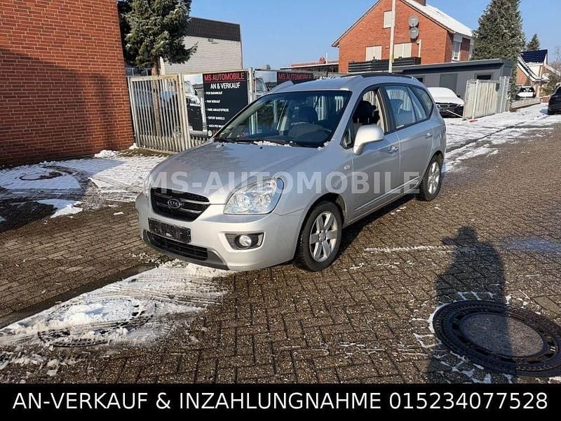 Silber Gebraucht 2008 Kia Carens Van / Kleinbus | 2.750 € (Superpreis) - Bild 1/4