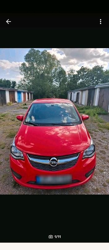 Rot Gebraucht 2015 Opel Karl Kleinwagen | 5.250 € (Guter Preis) - Bild 1/4