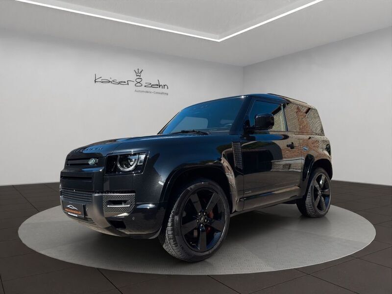 Santorini black Gebraucht 2022 Land Rover Defender SUV | 81.300 € - Bild 1/4