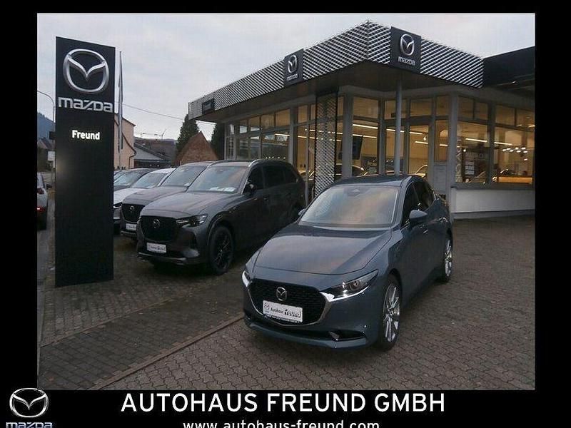 Polymetal gray Gebraucht 2025 Mazda 3 Exclusive-Line Limousine | 26.890 € (Fairer Preis) - Bild 1/4