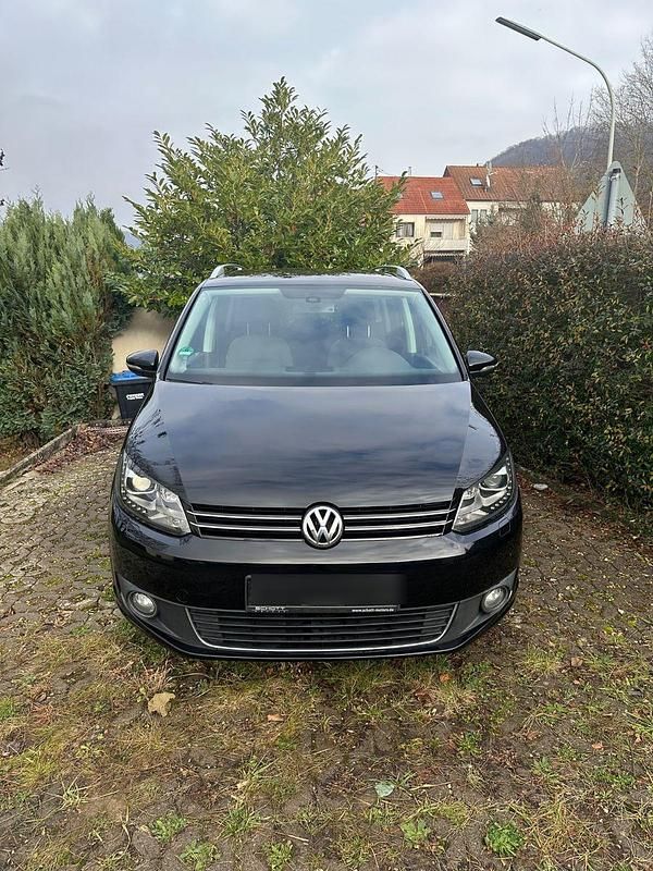 Gebraucht VW Touran Highline 170 PS (125 kW) 2012 Schwarz Van / Kleinbus