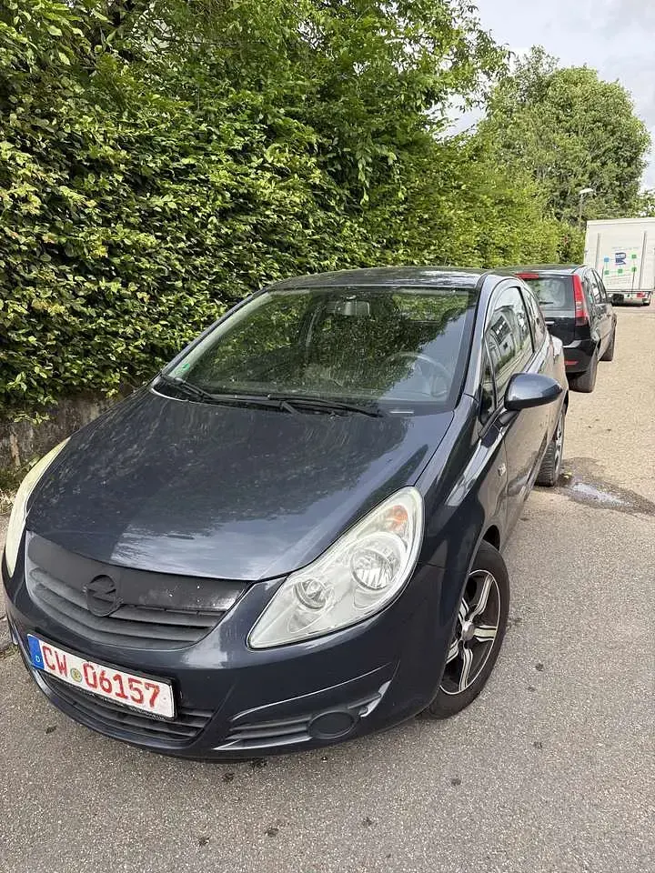 Gebraucht Opel Corsa Edition 80 PS (58 kW) 2009 Blau Kleinwagen