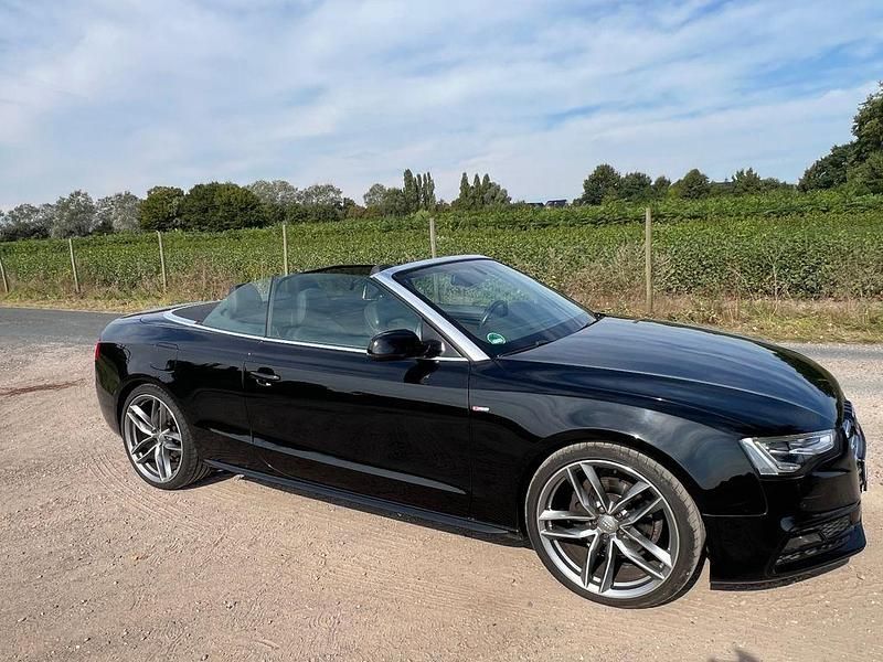 Gebraucht Audi A5 Cabriolet S-Line 190 PS (139 kW) 2015 Schwarz Cabrio