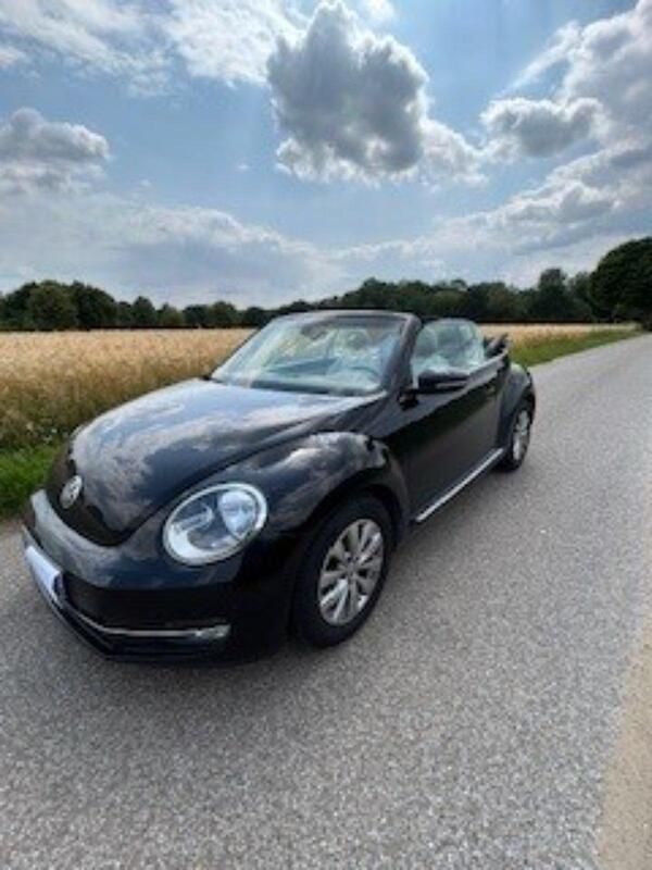 Schwarz Gebraucht 2016 VW Beetle Cabrio | 14.900 € - Bild 1/4