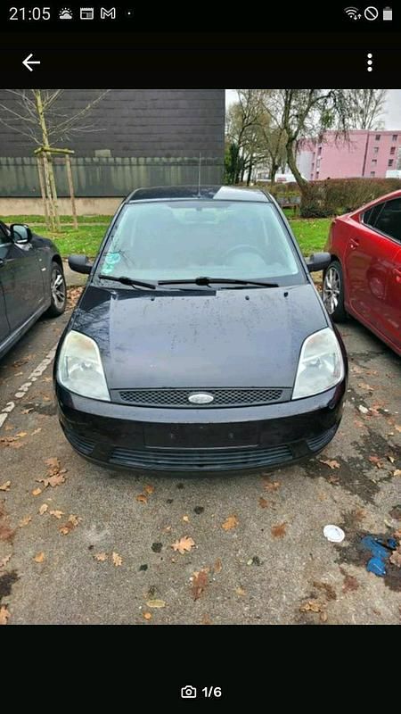 Gebraucht Ford Fiesta 60 PS (44 kW) 2005 Schwarz Kleinwagen