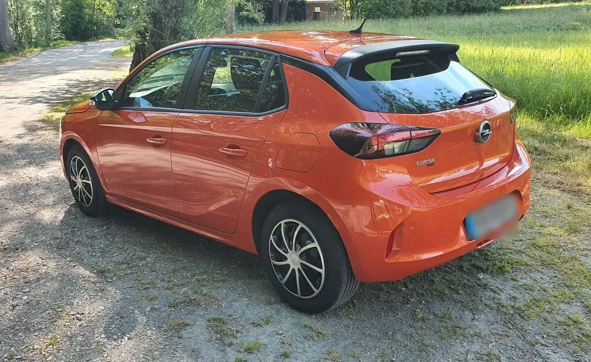 Gebraucht Opel Corsa 101 PS (74 kW) 2021 Orange Kleinwagen