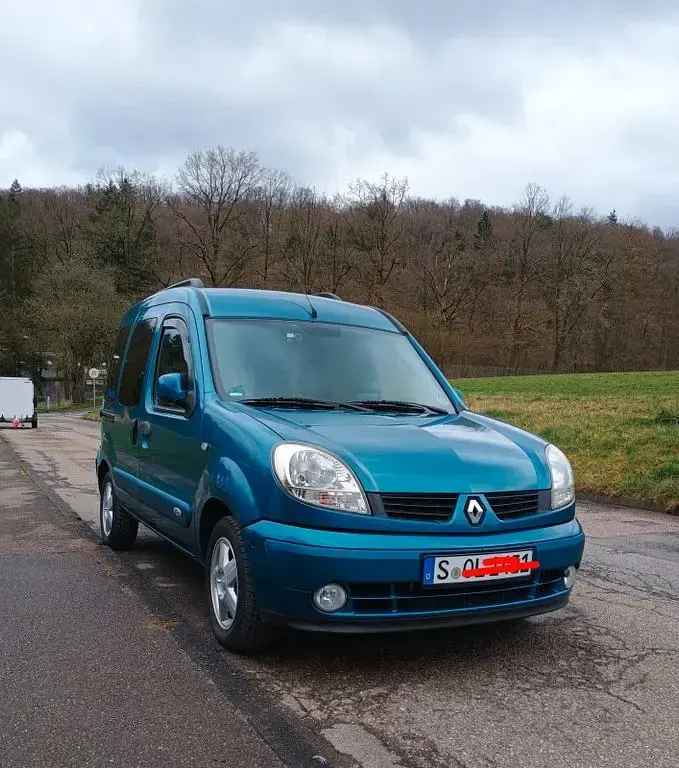 Gebraucht Renault Kangoo 95 PS (69 kW) 2007 Blau Van / Kleinbus