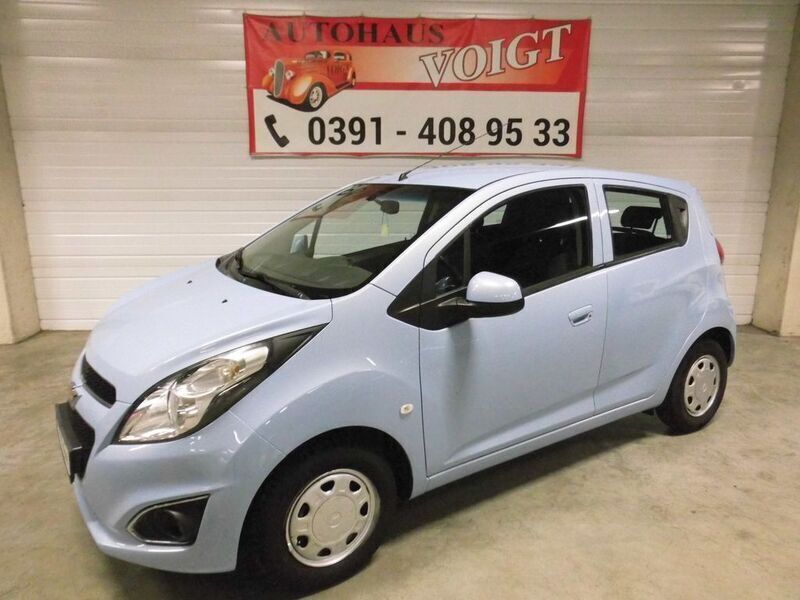 Blau Gebraucht 2014 Chevrolet Spark LT Kleinwagen | 4.298 € (Etwas zu teuer) - Bild 1/4