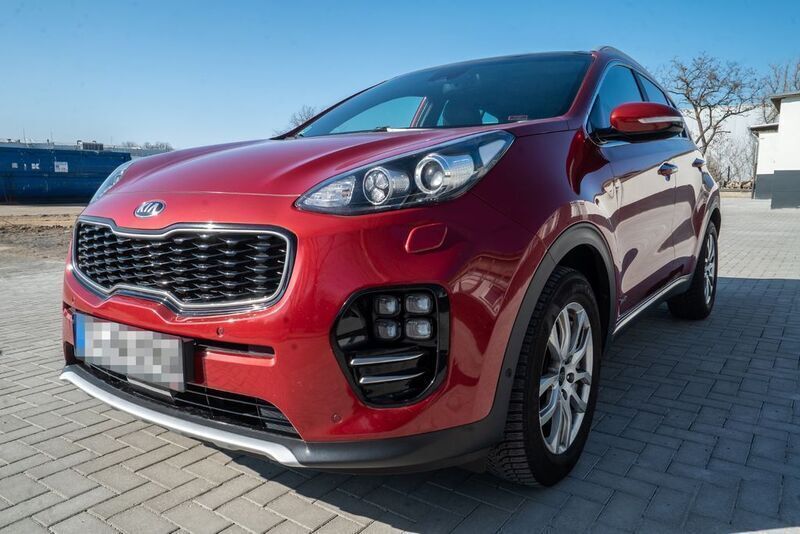 Rot Gebraucht 2016 Kia Sportage GT-Line SUV | 15.250 € (Guter Preis) - Bild 1/4