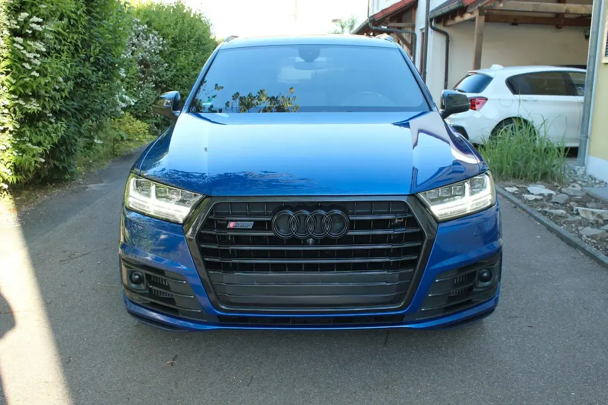 Gebraucht Audi SQ7 Advanced 435 PS (319 kW) 2017 Blau SUV