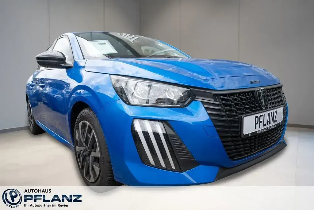 Gebraucht Peugeot 208 Active 75 PS (55 kW) 2024 Blau Kleinwagen