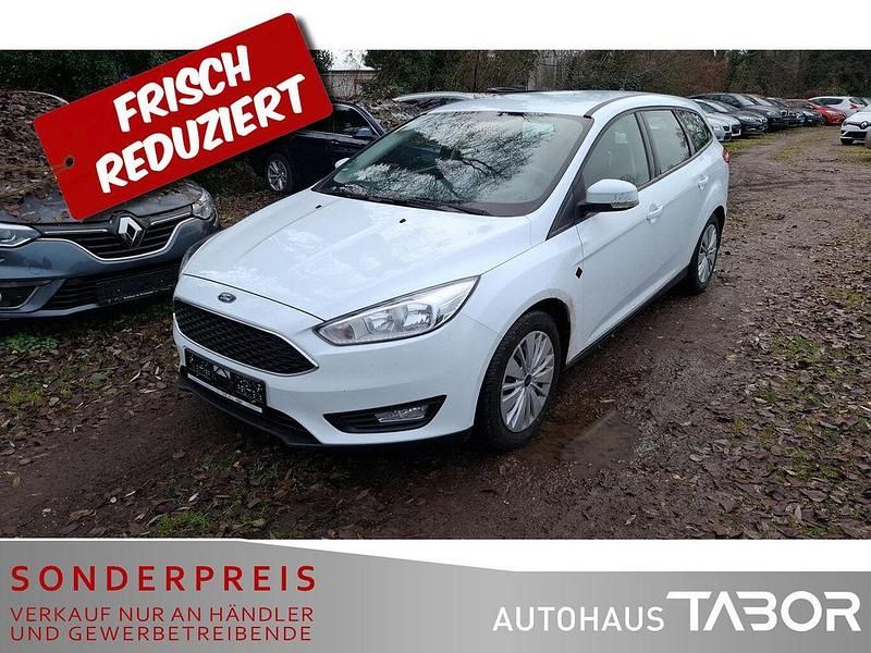 Gebraucht Ford Focus 95 PS (69 kW) 2018 Frozen white Kombi
