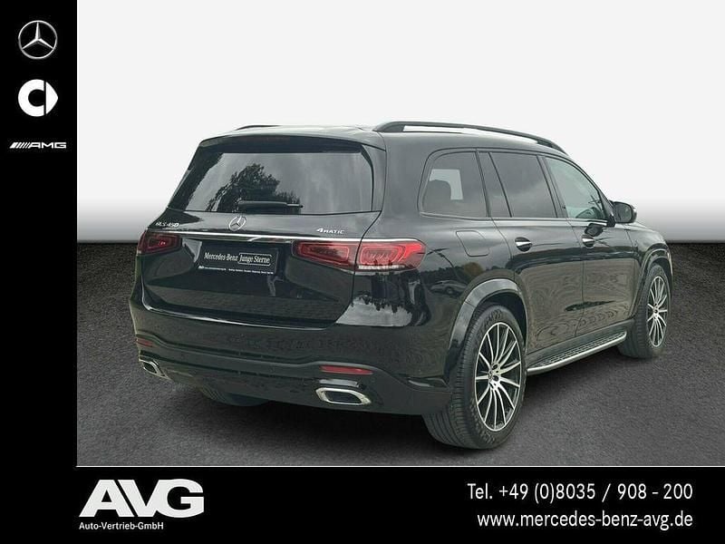 Second-hand Mercedes GLS450 AMG 367 CP (269 kW) 2024 Negru SUV