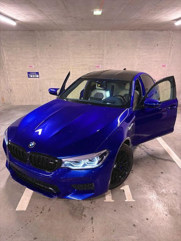 Second-hand BMW M5 Performance 600 CP (441 kW) 2019 Albastru Berlinǎ