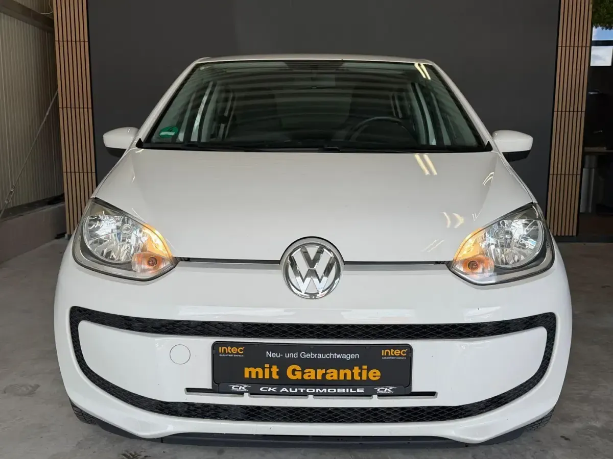 Gebraucht VW up! move up! 60 PS (44 kW) 2013 Weiß Kleinwagen