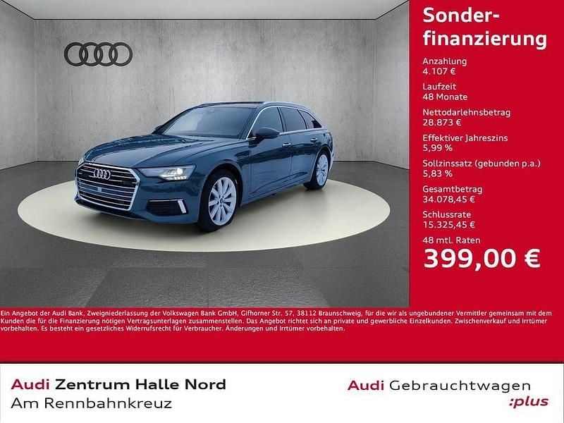 Grün Gebraucht 2021 Audi A6 Design Kombi | 32.980 € (Fairer Preis) - Bild 1/4