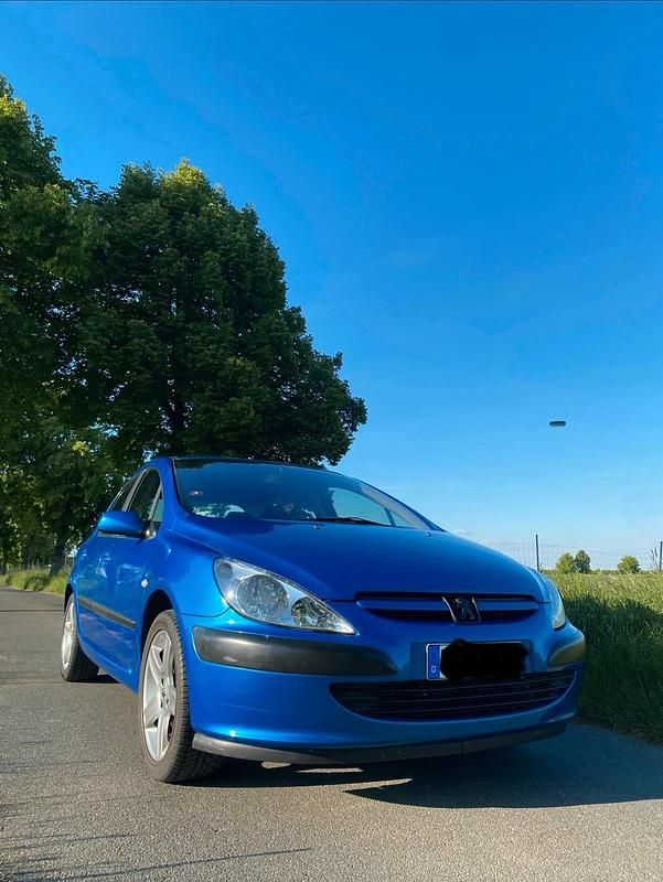 Gebraucht Peugeot 307 109 PS (80 kW) 2001 Blau Kleinwagen