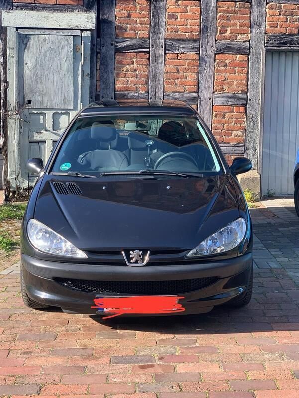 Schwarz Gebraucht 2005 Peugeot 206 Kleinwagen | 550 € (Superpreis) - Bild 1/4