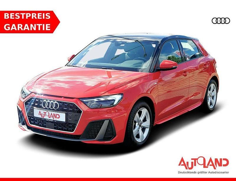 Rot Gebraucht 2021 Audi A1 Sportback S-Line Kleinwagen | 24.950 € (Fairer Preis) - Bild 1/4