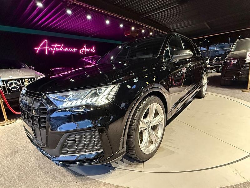 Schwarz Gebraucht 2020 Audi Q7 S-Line SUV | 39.900 € (Teuer) - Bild 1/4
